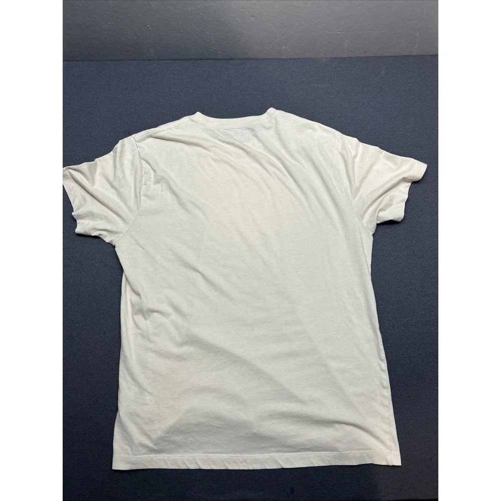 True Religion Mens True RLGN Foil Logo Tee T-Shirt XL Beige 106195